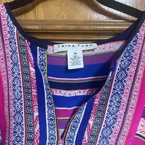 Trina Turk Printed Caftan Dress